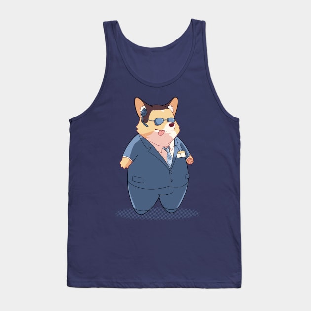 Phil Corgson Tank Top by MosNes